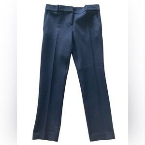 Ann Taylor Navy Blue Tailored Trousers, Sz 0
